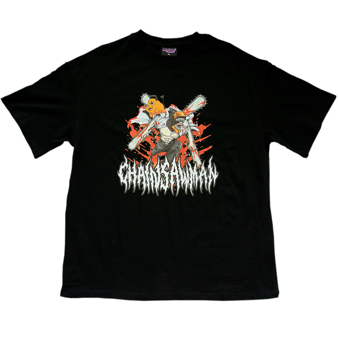 METAL CHAINSAW T-SHIRT