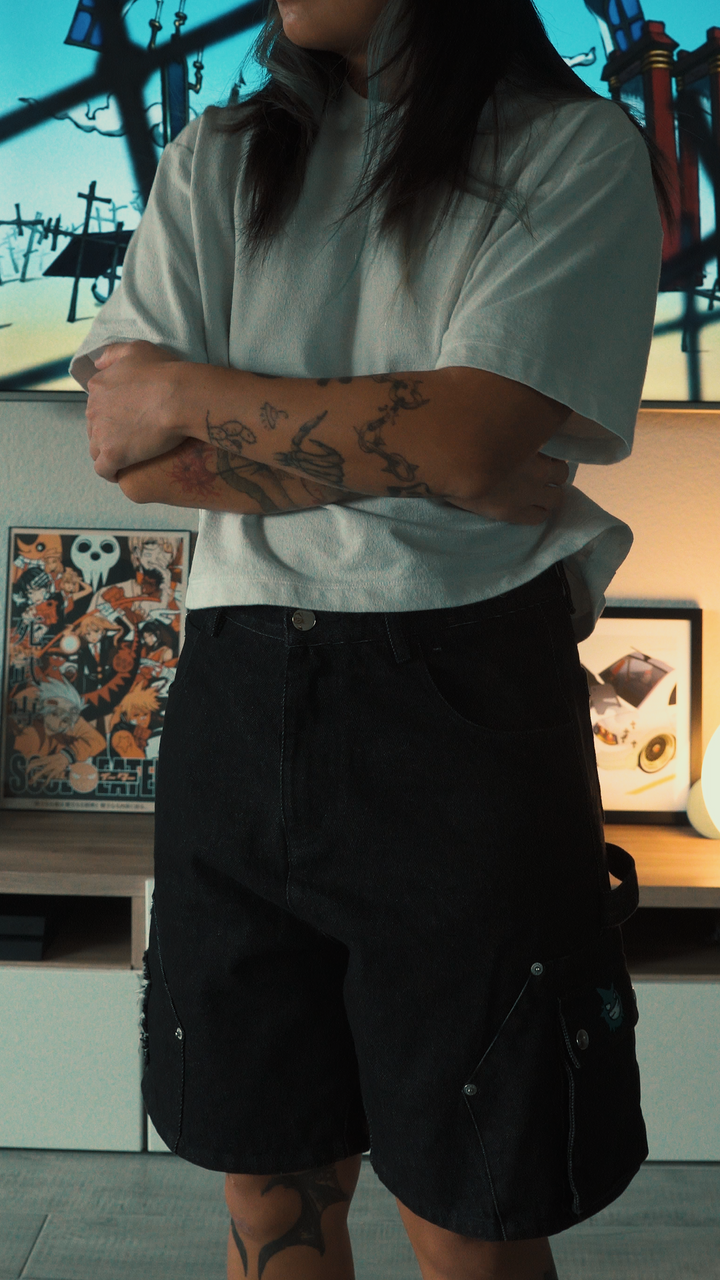 [PRE-ORDER EXPECTED TO SHIP MID JULY] BLACK☆ARMORED JORTS