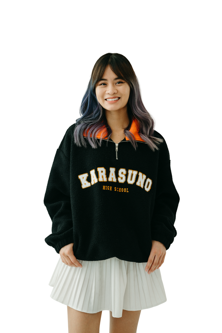 KARASU!! 1/4 ZIP UP